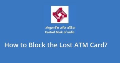 How to Block Central Bank of India ATM Card?