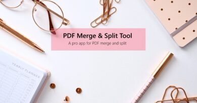 how to merge and split pdf files