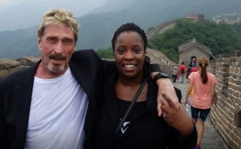  McAfee’s wife