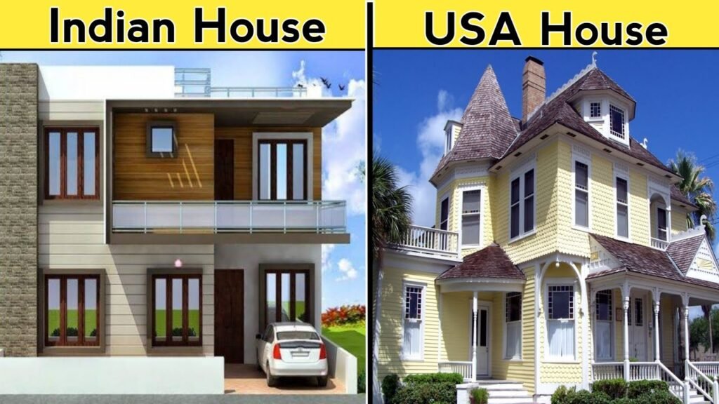 indian house vs american house