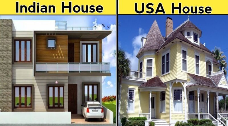 indian house vs american house