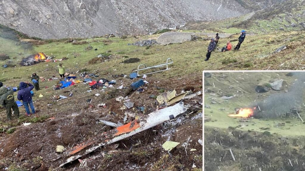 helicopter crashed in kedarnath