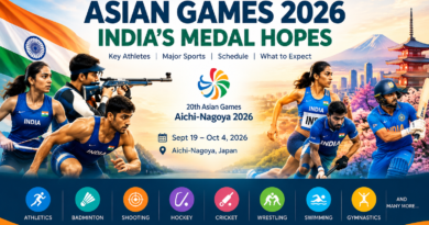 Asian Games 2026: India’s Medal Hopes, Key Sports and Athletes to Watch